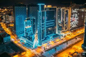 AI powered smart building lighting