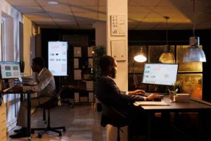 Human centric lighting in office workspace